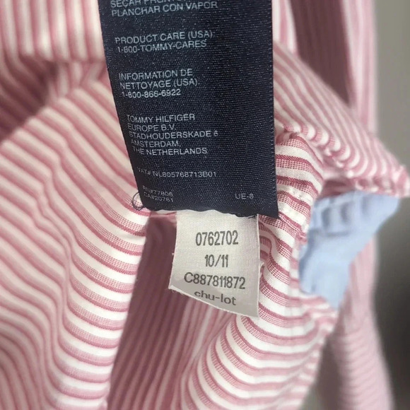 Tommy Hilfiger Red Stripe Button Down - Picture 10 of 10